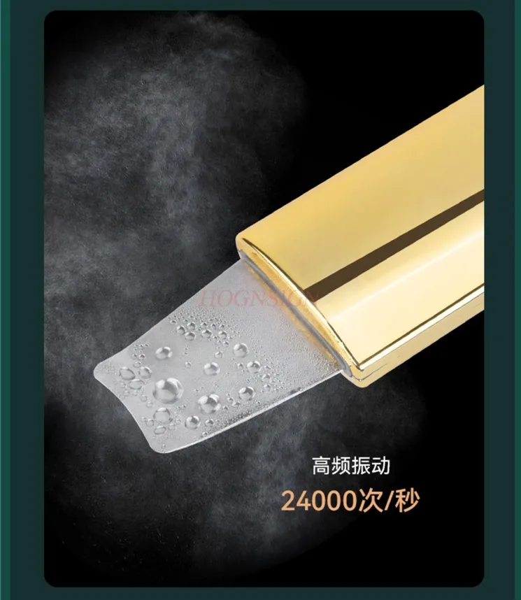 Facial electric induction device, ultrasonic peeling machine, beauty instrument, cleaning pores and removing acne