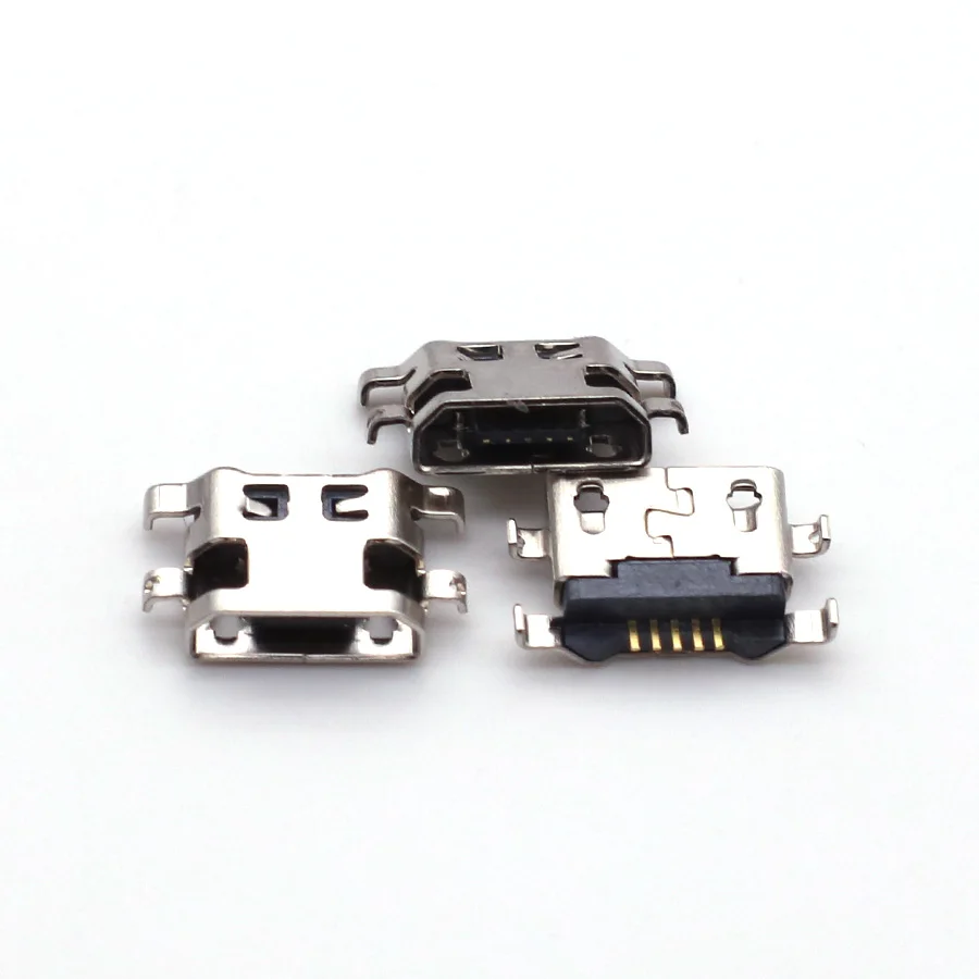 

10-100Pcs Charging Connector Plug Dock Usb Charger Port For Alcatel 5026D N3 Hero 2 One Touch Pop C5 5037 10 8030 3C 5026 8020