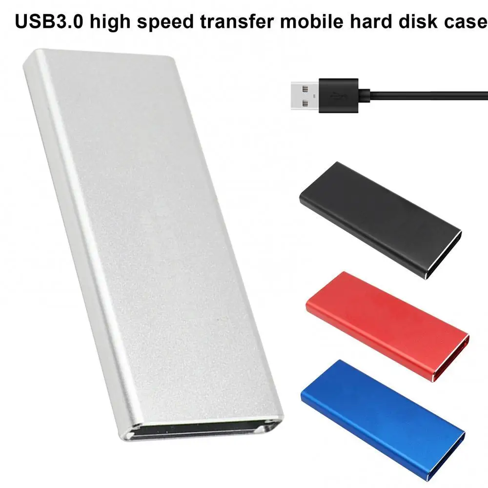 

6Gbps USB 3.0 to M.2 NGFF SSD Mobile Hard Disk Box External Enclosure Container External Storage