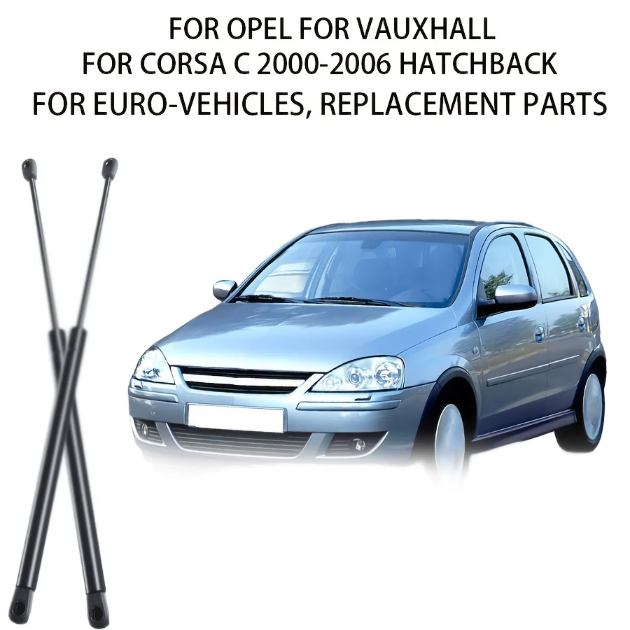 Rear Tailgate Boot Gas Struts (Set of 2)