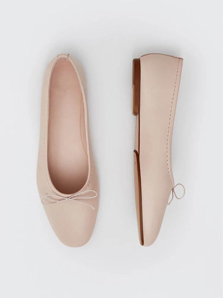 Dave&Di French Elegant Slip-On Loafers Women Casual Sheep Round Toe Mary Jane Shoes Fashion Simple Summer Flat Shoes Women