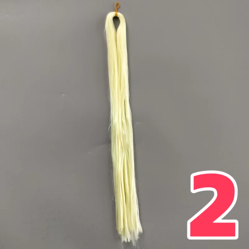 Bjd-Puppe, 80 cm, Haar, rohe Synthese, Milchseide, Anti-Mohair-Perücke, gefälschter Handhaken, Transplantationsmaterial, weiche Puppenperücken – Detail 9