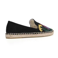 Espadrilles  Women's Casual Flats Shoes with Embroidered Hemp Flat Platform, Round Toe Spring/Autumn Comfortable - Image 6