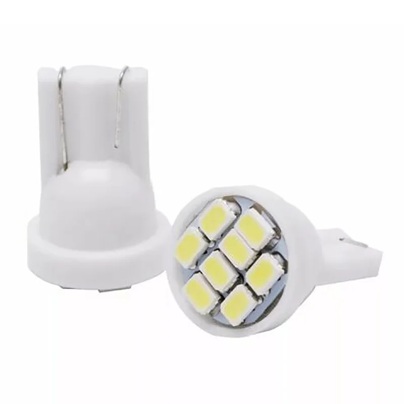   LED ׸ , T10 8SMD, W5W, 194, 158, 168, 2825, 6000K, 50 