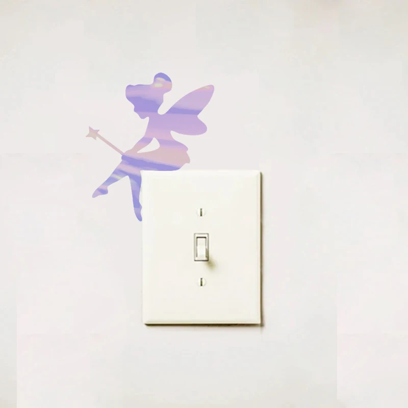 Wall Stickers Vinyl Decal Fairy Bell Silhouette Pixie Nursery DIY Art