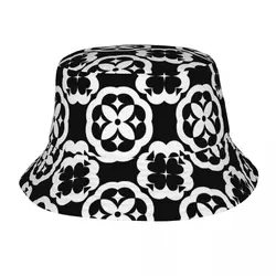 Abstract Geometric Flower K-Kates Bucket Hat Fashion S-Spades Streetwear Fisherman Caps For Men Women Trendy Hunting Visor Hats