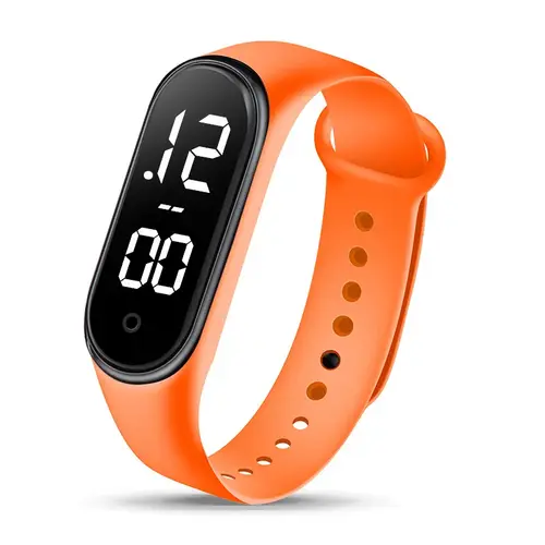 Rubber Luminous Waterproof LED Children's Electronic Watch Casual Fashion Creative Outdoor Sports Student Electronic Watches - Image 19