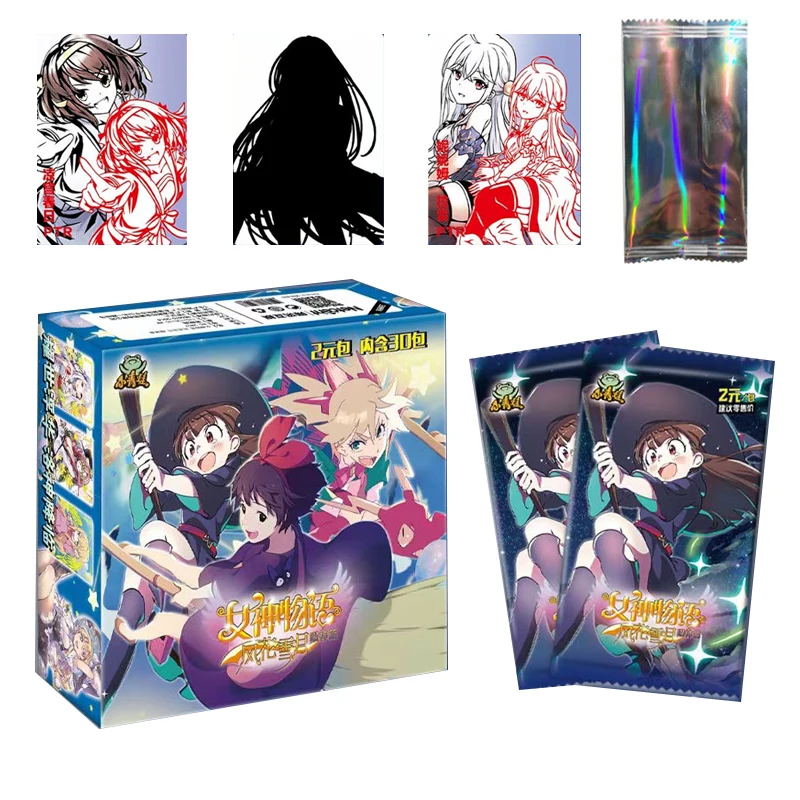 Cartes De Collection Goddess Story Anime, Cartes Beautés, Boîte De Rappel, Torsadée, Table De Fête Fille, Jouets Pour Enfants, 1 Boîte, 2M07