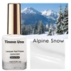 Tinovo Uno White Nail Polish Natural Dry Normal Nail Lacquer Strengthener Treatment Care 12ML Non-peeling Oil-based Nail Enamel 3