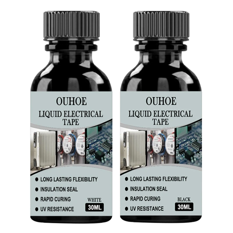 

Fast Curing Liquid Insulation Electrical Tape for Electrical Data Cable Repair Waterproof Anti-uv Fast Dry Rubber Seal