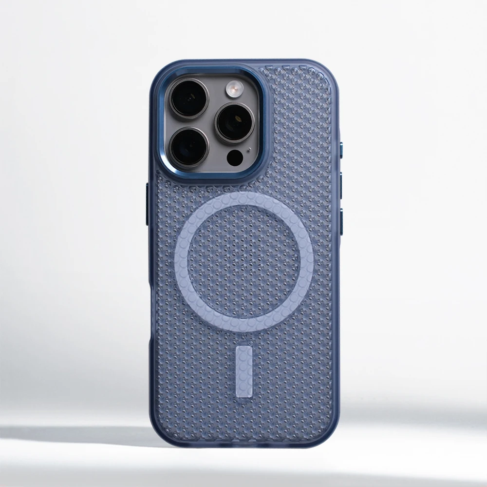 Magnetic Cooling and Heat Dissipation Phone Case with Wireless Charging and Shockproof Protection