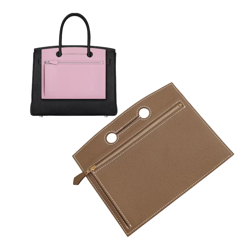 thumbnail image 1 of Bolsa de cuero original y hecha a mano para el bolso Birkin, 1 of 4