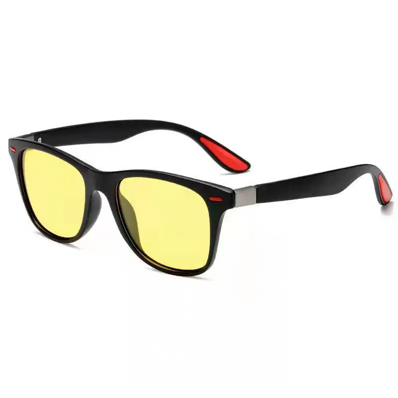 2023 Polarized Sunglasses Men Women Classic Square Plastic Driving Sun Glasses Male Fashion Vintage Black Shades UV400_voghion.com
