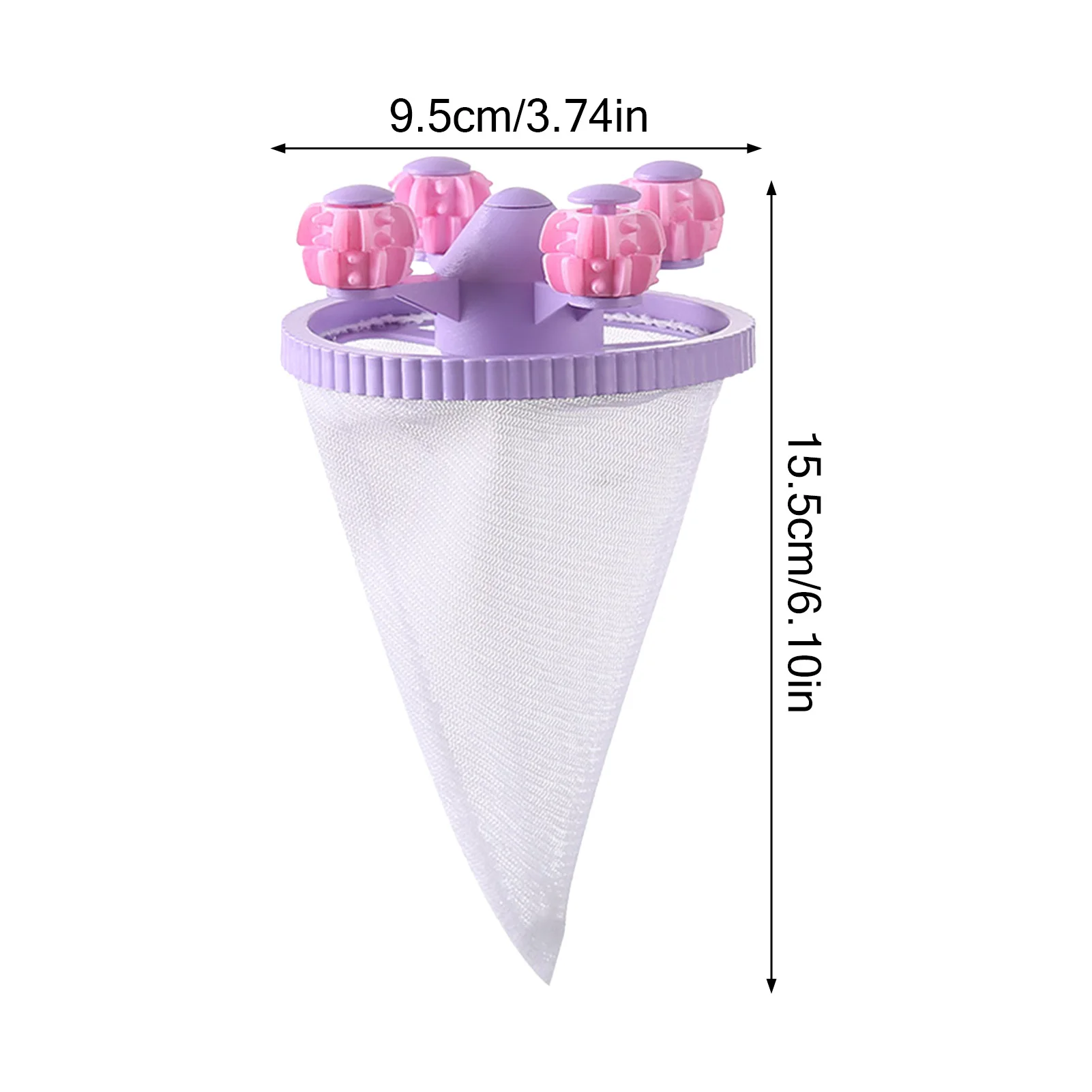 Lint Catcher for Washing Machine Wear-resistant Reusable Washer Hair Catcher for Removing Sundries in Clothes