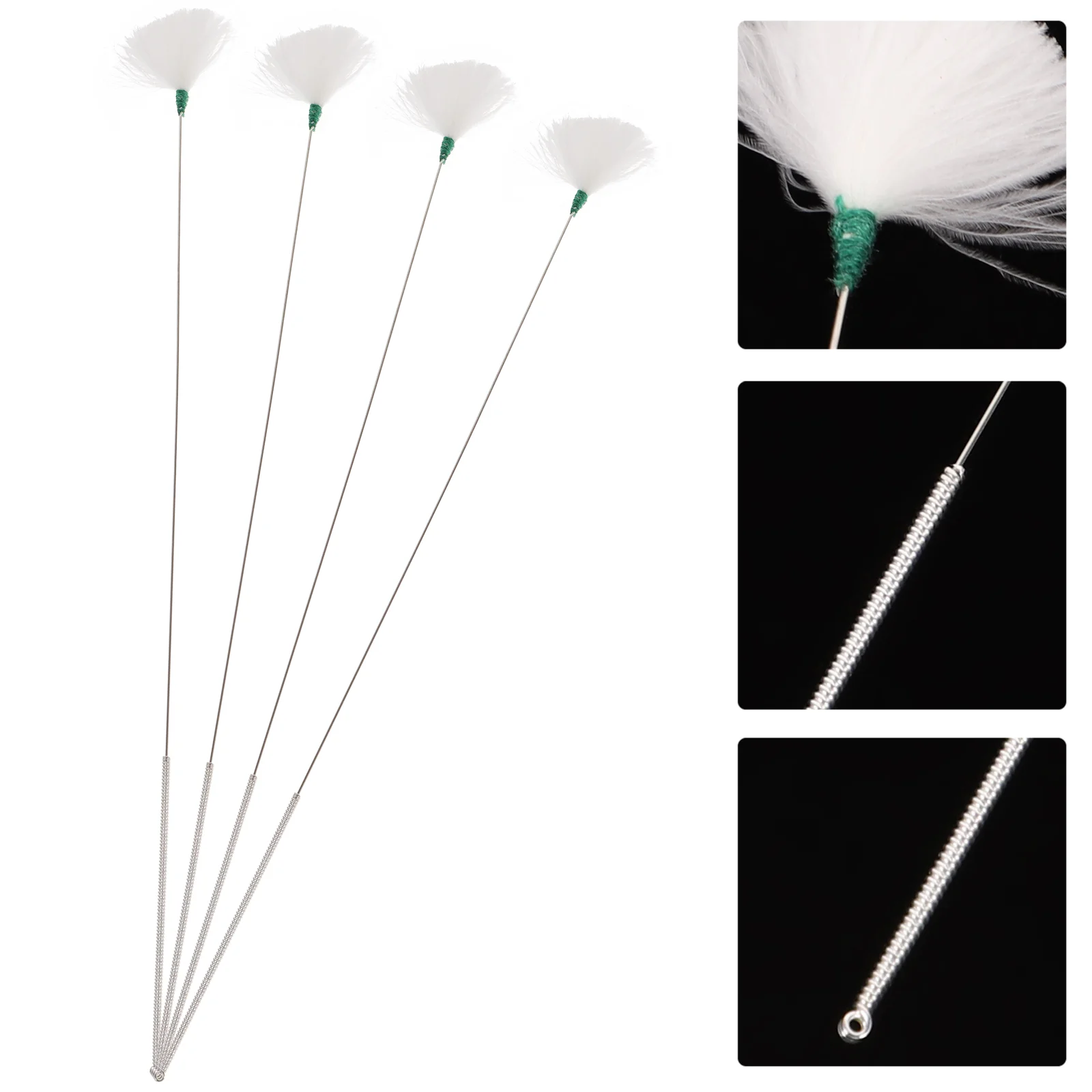 4 Pcs Ear Tool Earwax Removal Tweezers Multi-purpose Cleaning Tools Cleaner Delicate Scoop Sticks Metal 6