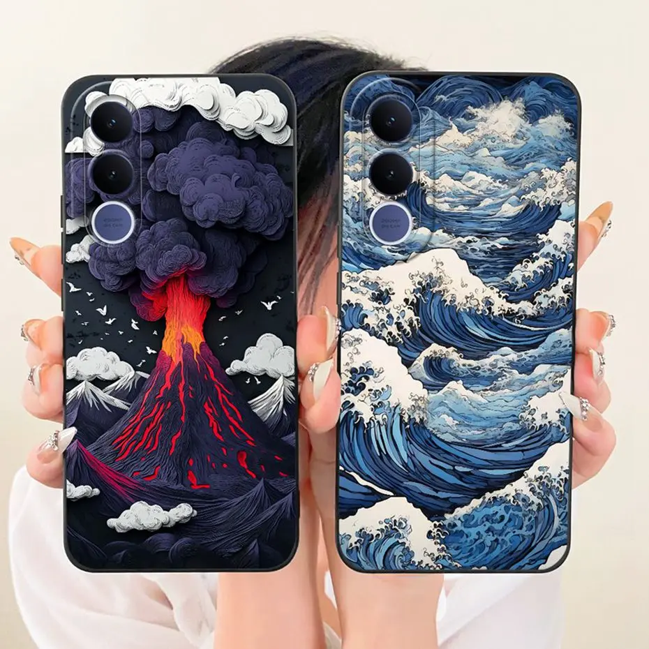 Stylish Soft Silicone Shockproof Phone Case with Enhanced Bumpers