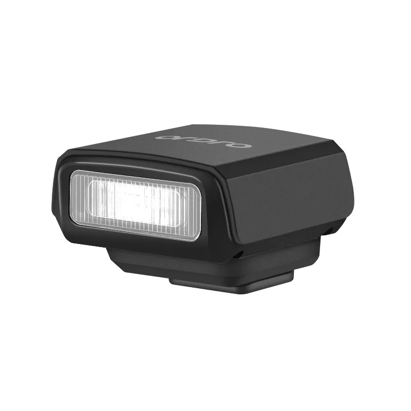 On Camera Flash Mini Rechargeable GN8 on Camera Flash Light Speedlite 3-Step Adjustable for Fuji/Sony/Nikon/Canon Digital Film DSLR Cameras
