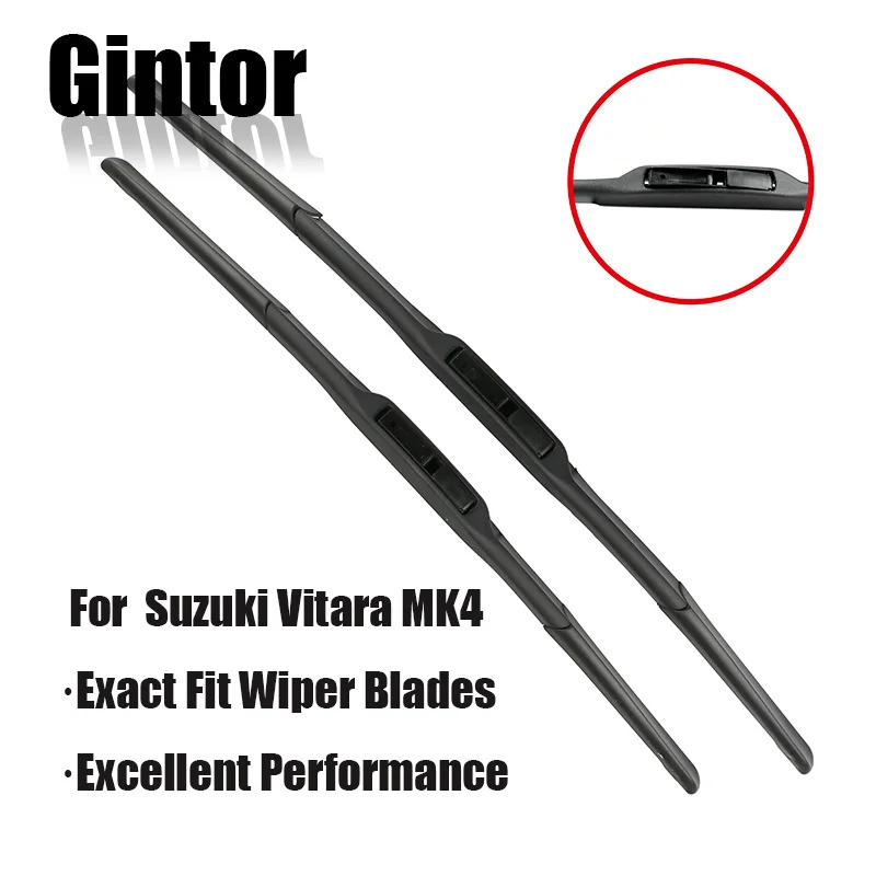 

Gintor Auto Car Wiper Front Wiper Blades For Suzuki Vitara MK4 2015 2019 2020 Windshield Windscreen Front Window 24"+16"