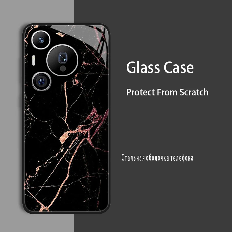 Enhanced Shockproof Tempered Glass Case Cover for Huawei Pura 70 Series