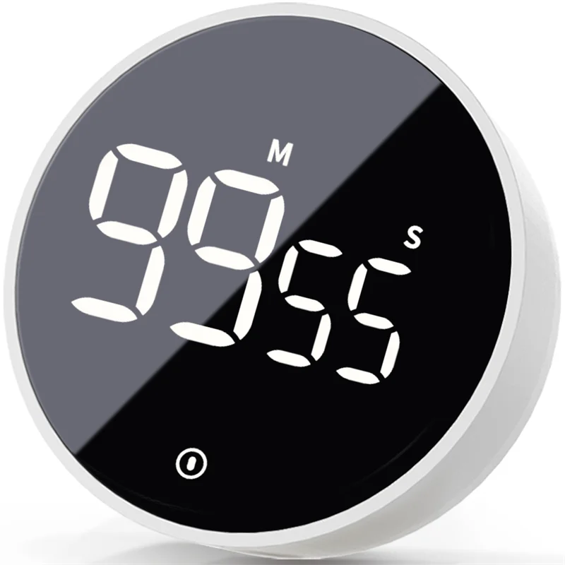 STC Rotary Digital Timer Cooking Kitchen Clock, LED Display, Magnetic