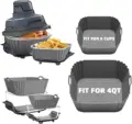 2pcs Gray 1 L 1 S