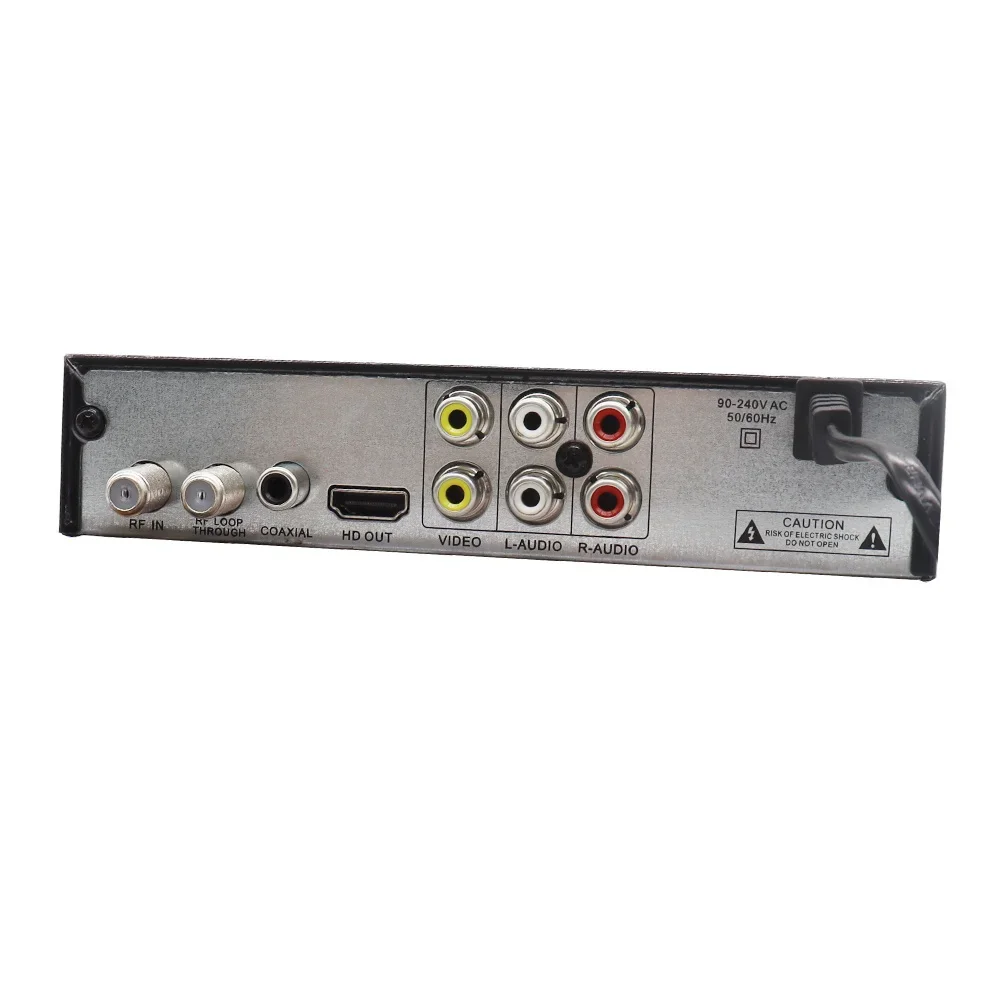 ISDB-T for Chile Digital TV Decoder 1080P HD Terrestrial Set Top Box with HDMI-compatible and RCA Supports Smart TVs or old TVs digital tv decoder digital tv converter box