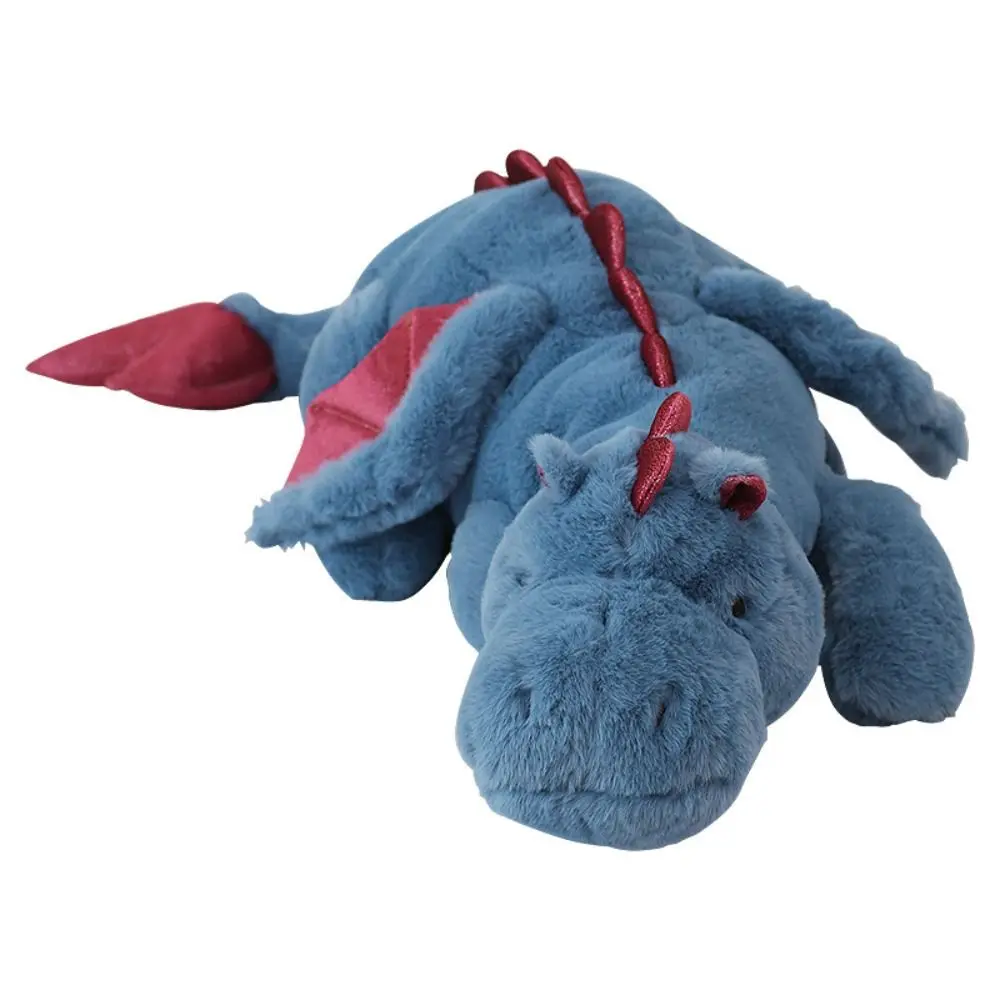 Green Dinosaur Long Plush Lying Dinosaur Doll Lying Dinosaur with Wings 90cm Stuffed Animals Kids Gifts