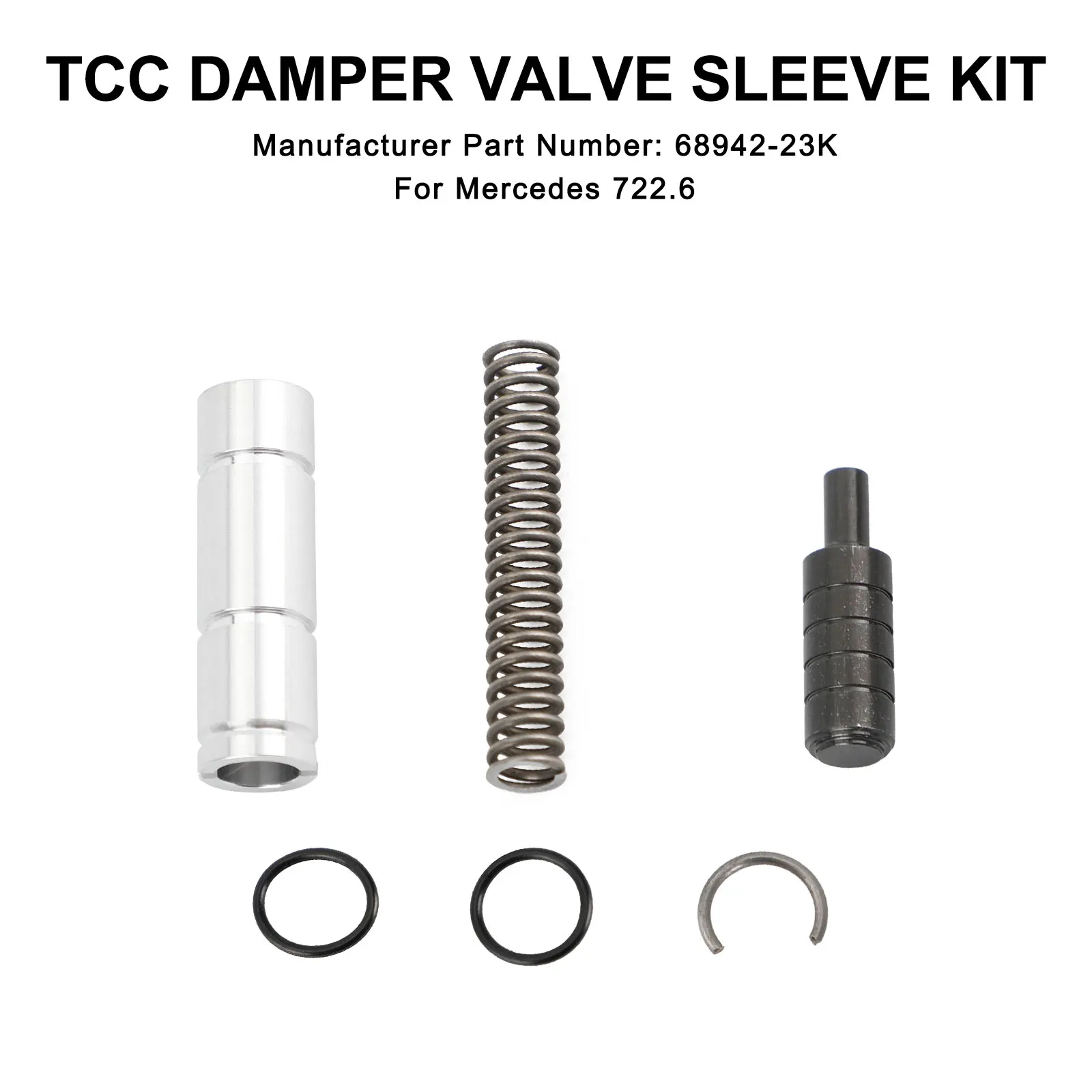 

Areyourshop 68942-23K автоматическая коробка передач TCC Демпферная заслонка комплект втулок для Mercedes 722,6 автомобильные аксессуары