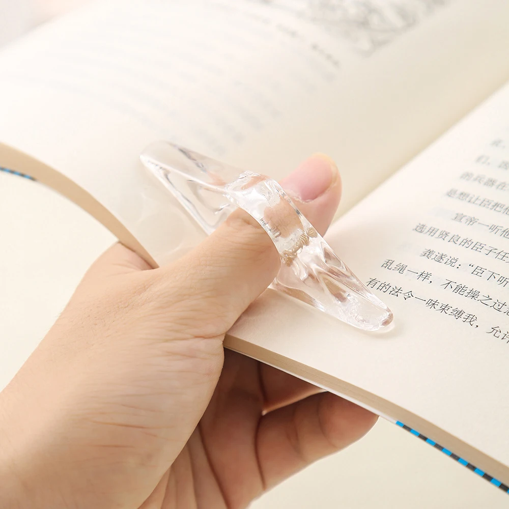 Thumb Book Support Book Page Holder School Supplies Expander Page Holder Reading Aid Spreader Bookmark Accessories book holder