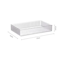 Clear Plastic Storage Organizer Box (Style-B-XL)