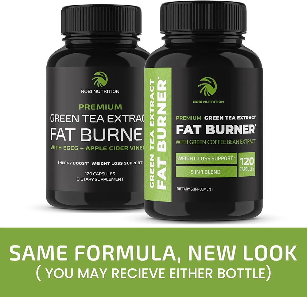Weight Loss Pills Green Tea Weight Loss Belly Fat Burner Metabolism Booster & Appetite Suppressant for Men and Women 120 Capsules