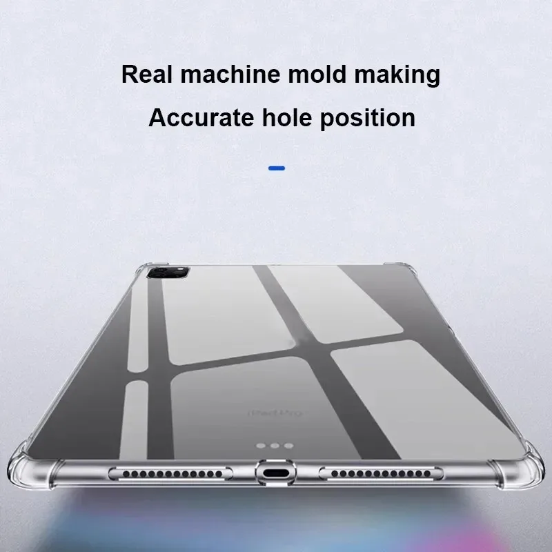 Premium Transparent TPU Case with Built-in Stand