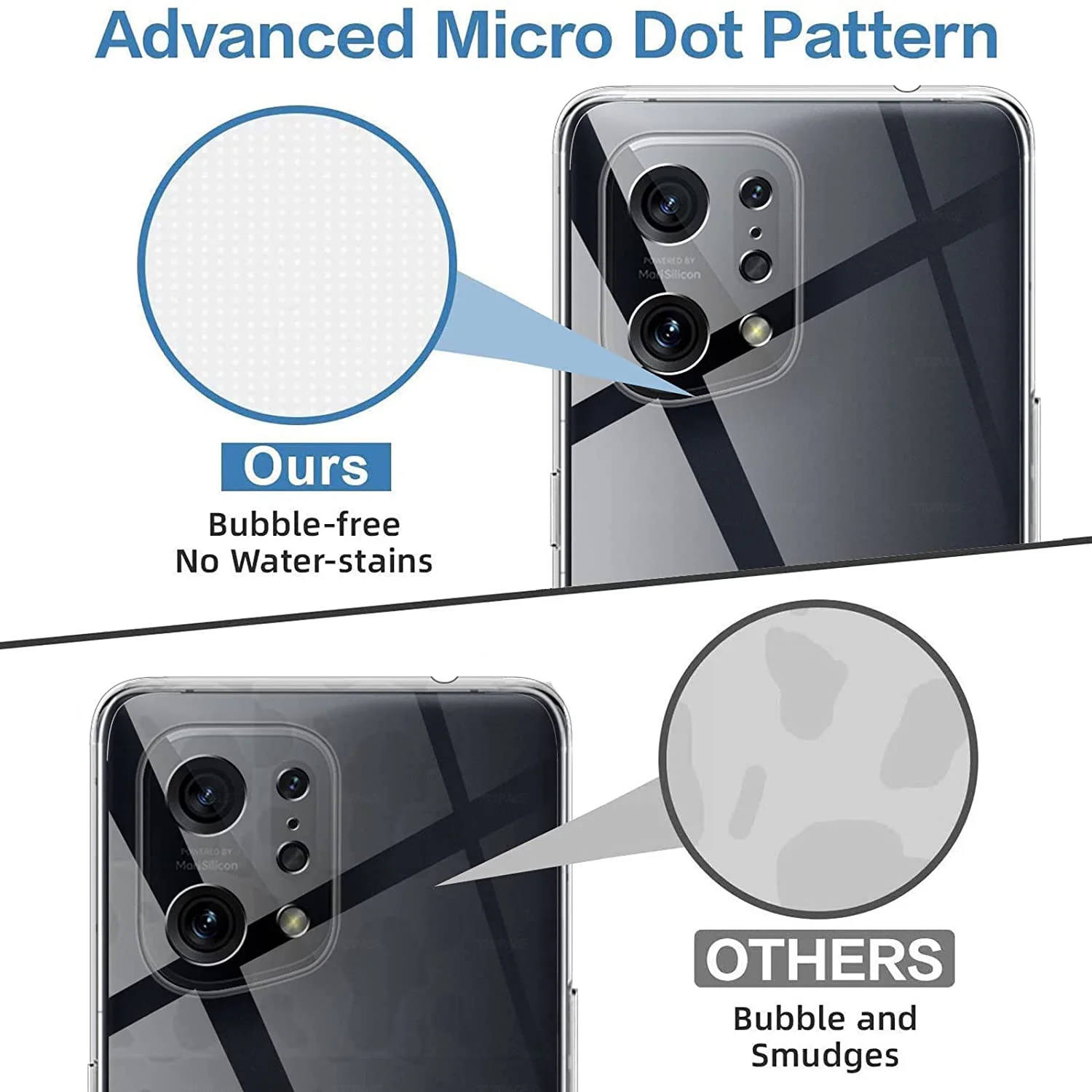 Ultra Thin Silicone Case with Lens Protection - Ultra Transparent Back TPU Phone Cover