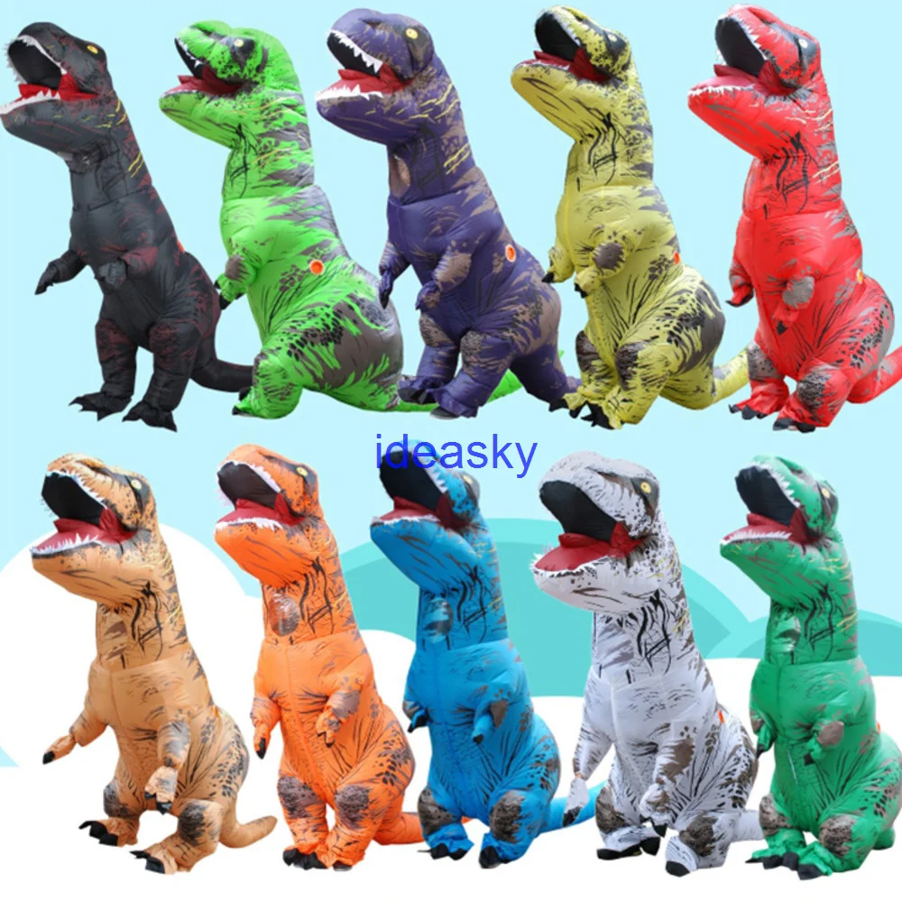 PARAYOYO Costume Dinosaure Adulte Déguisement Gonflable Dinosaure Costume  de Dinosaure Costume Trex Déguisement Velociraptor : : Mode