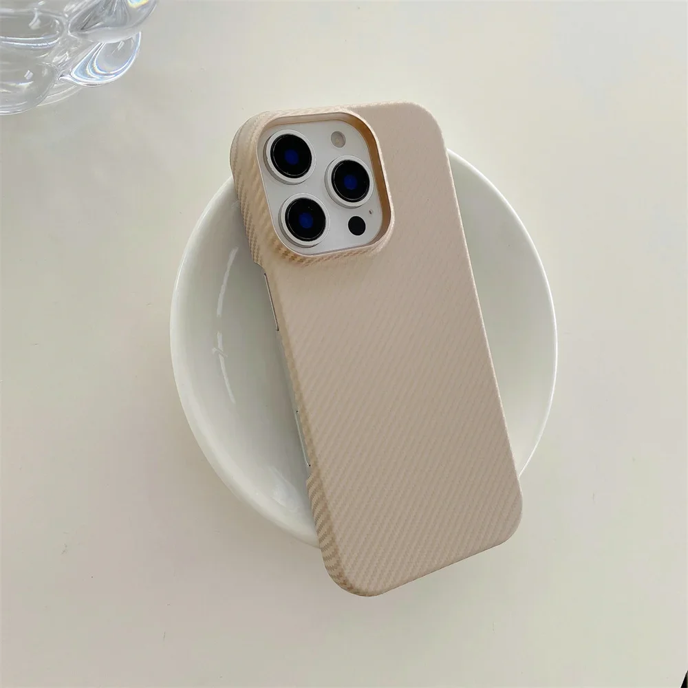 ตัวเลือกสินค้า เคสโทรศัพท์ดีไซน์ล้ำ วัสดุเคฟลาร์ผสมหนังคาร์บอนไฟเบอร์