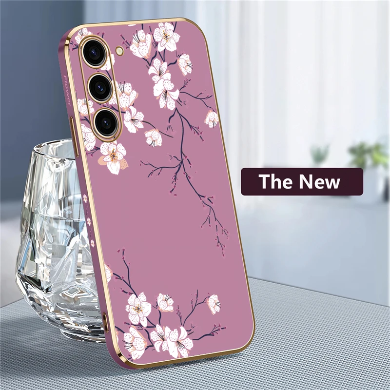 Luxury Plating Silicone Shockproof Phone Case – Soft, Stylish, and Durable Cover