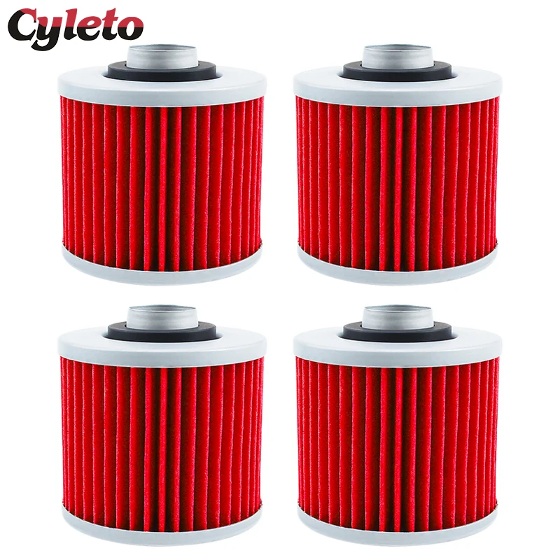 Filtro De Aceite Para Motocicleta, Accesorio Para Yamaha Tenere Xtz 660 750 Grizzly Yfm 600 Raptor Yfm 700 Trx850 Tdm850 Tdm900 Bt 1100 Bulldog, 2/4/6