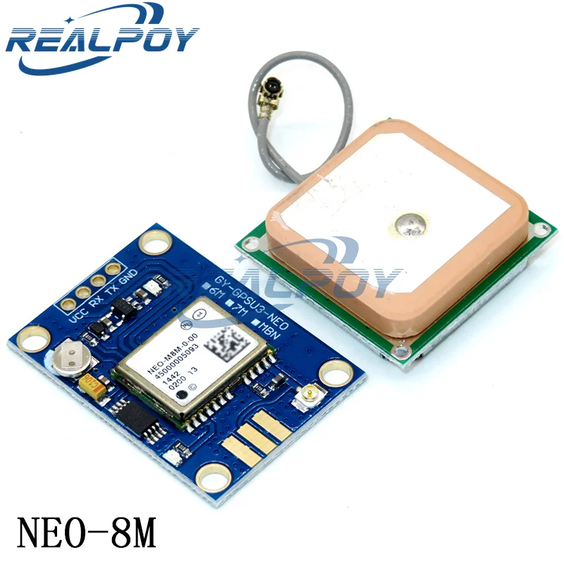 Module GPS NEO-6M NEO-7M NEO-8M Antenne Passive Active pour Arduino
