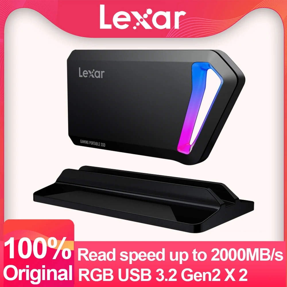 Pogo stick spring zoom Mursten Lexar External Ssd Sl660 Portable External Ssd 512gb 1tb External Hard Drive  Pssd Ssd Drive For Laptop Speeds Up To 2000 Mb/s - Portable Solid State  Drives - AliExpress