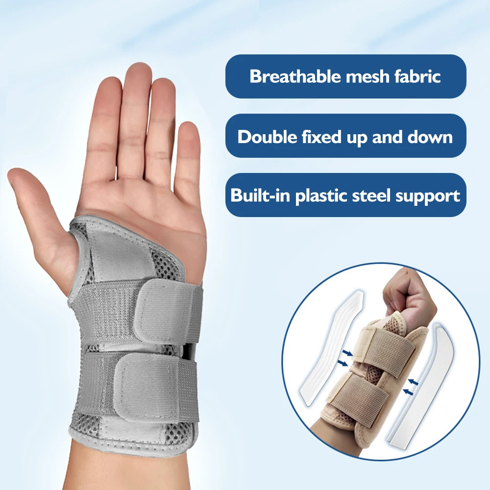 

1Pcs Wrist Support Splint Arthritis Band Belt Carpal Tunnel Wrist Brace Sprain Prevention Professional Wrist Protector