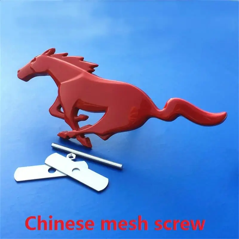 3D Aufkleber Metall Running Horse Emblem abzeichen Aufkleber Für Ferrari  Auto Fenster Auto Körper Aufkleber Auto Styling Zubehör - AliExpress