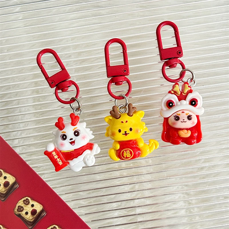 Kawaii - Sleutelhanger Chinese draak met belletje (Kawaii, animé & manga