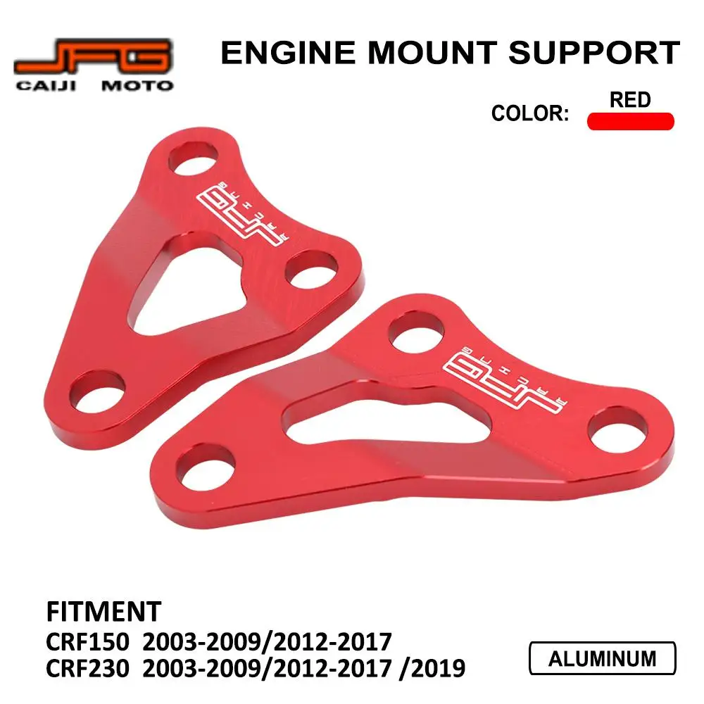 Motorcycle Aluminum Engine Mount Support Bracket For HONDA CRF150 03-09 12-17 CRF230 03-09 12-17 19 CRF230F CRF 230 230F