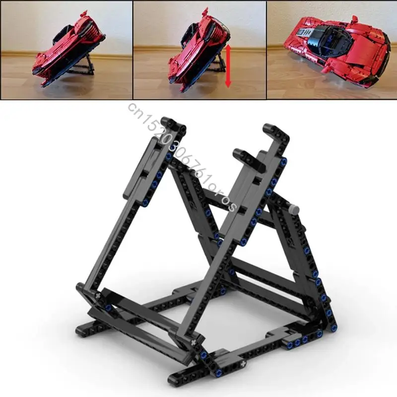 Nuovo Modello Di Espositore Verticale Laterale Regolabile Tecnico Per 42115 42143 42125 Set Fkp 37 Sp3 488 Gte Building Blocks Regalo Giocattolo