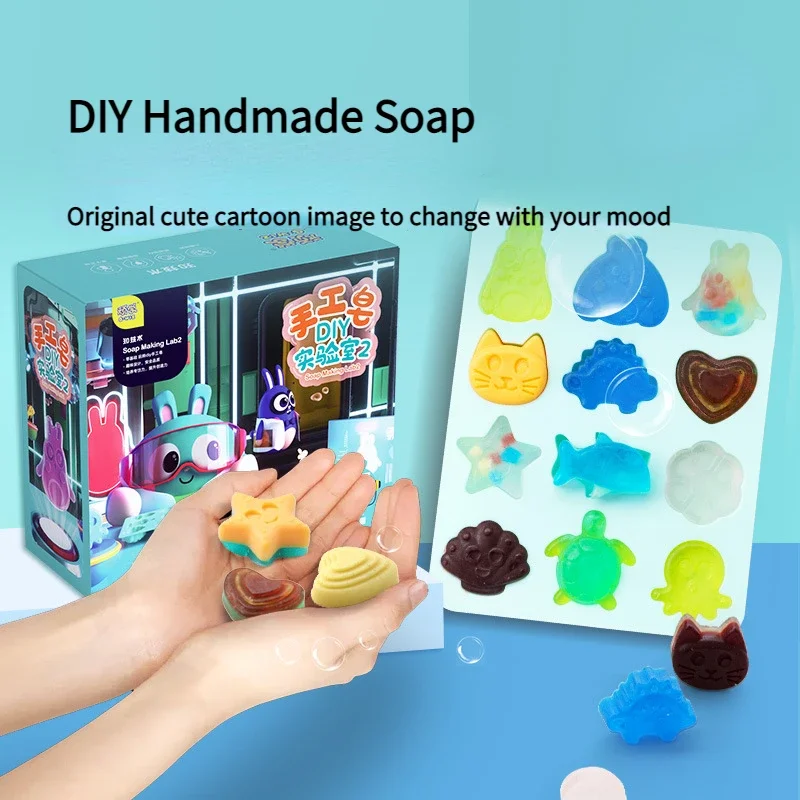 Crystal Soap DIY Material Package Kindergarten Handmade Science Experiment Toys Children's Gifts