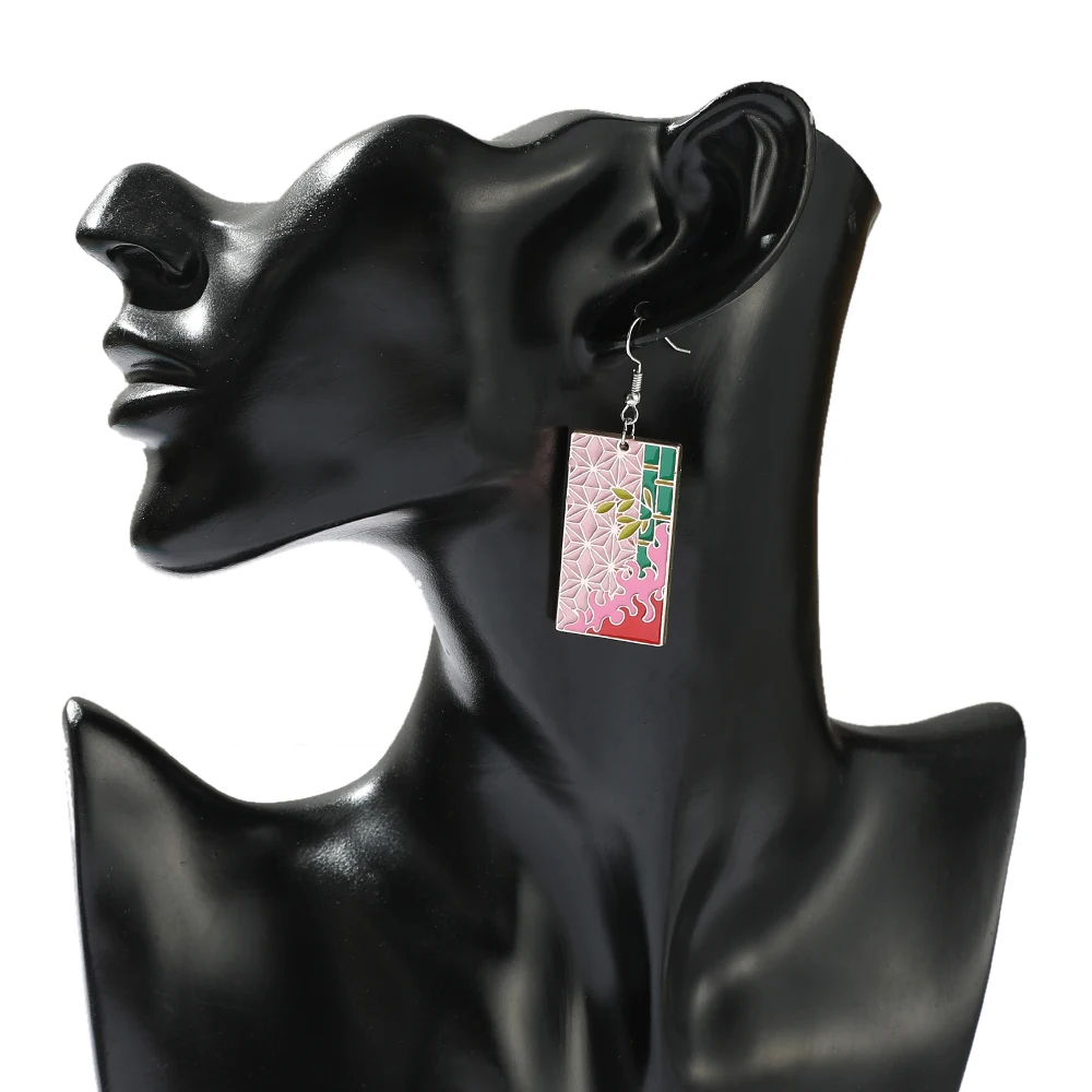 Demon Slayer Zenitsu Earrings Anime Jewelry - Artful Values