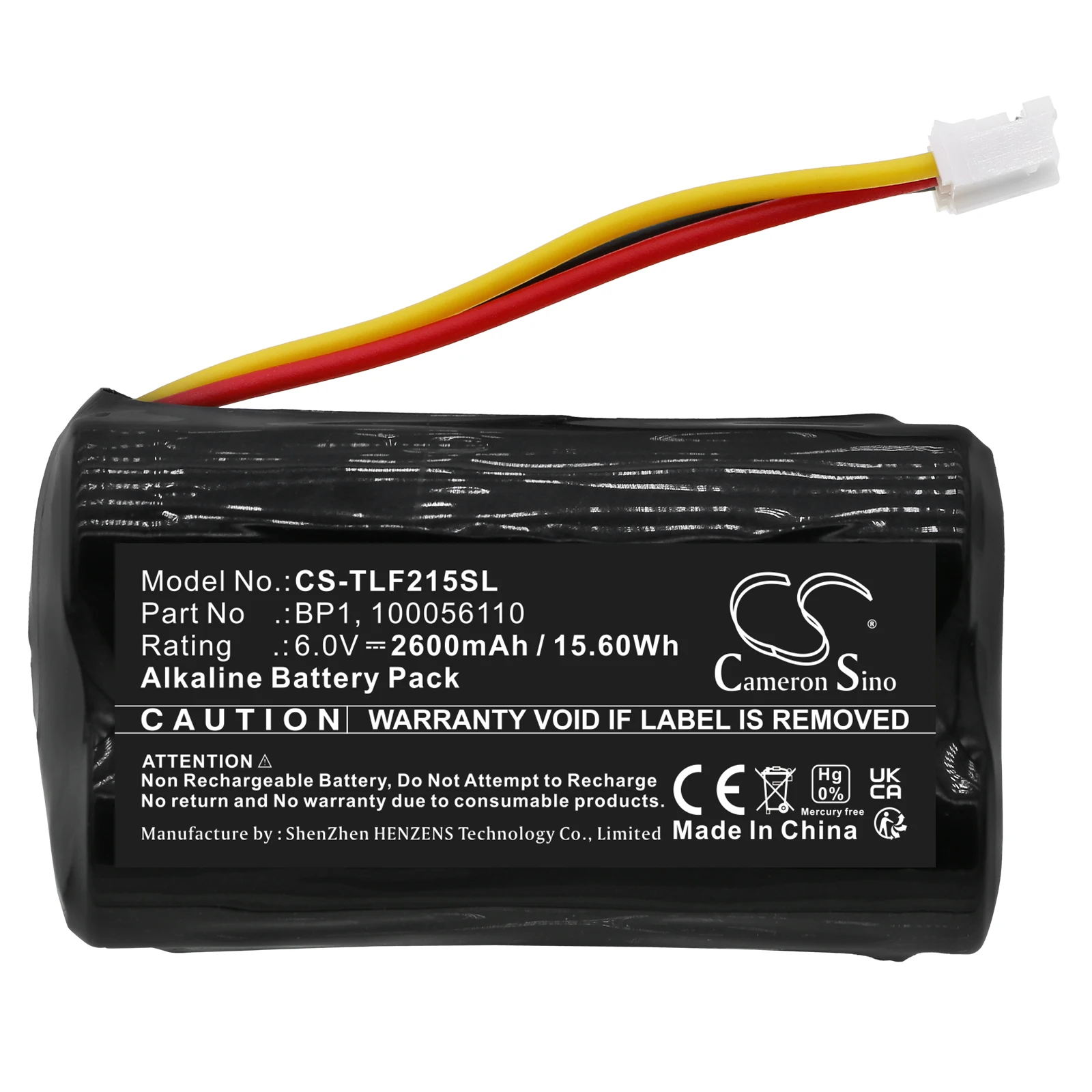 

2600mAh Battery For Telenot 100056110 BP1 VAYO F215 VAYO F225 Comstar F215 Comstar F225 MS232 detector Alarm System