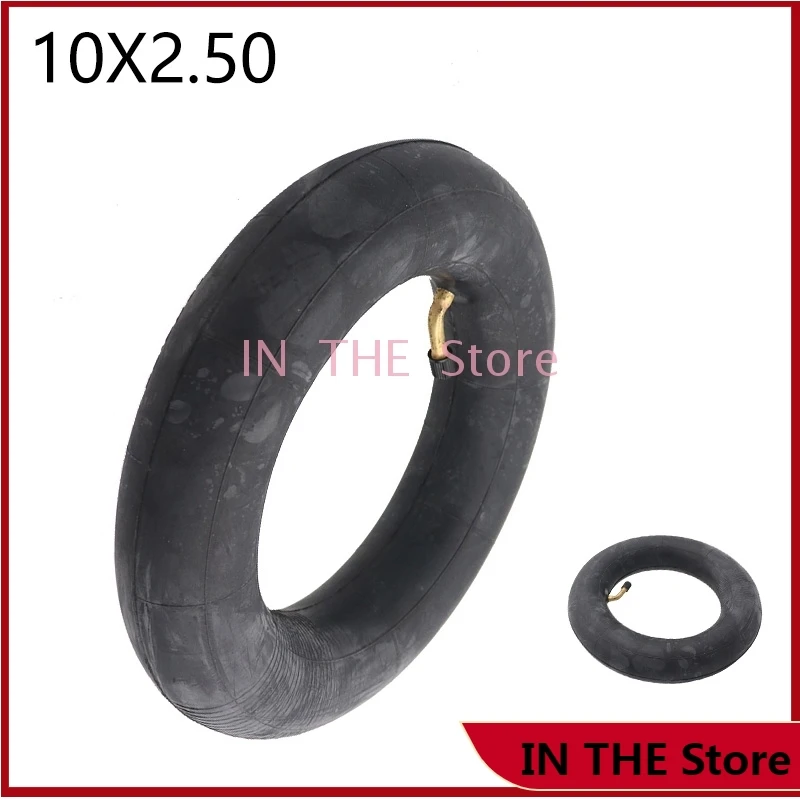 10x2.50 Inner Tube 10x2.5 Tube Innertube With Bent Valve 45 90 Degree