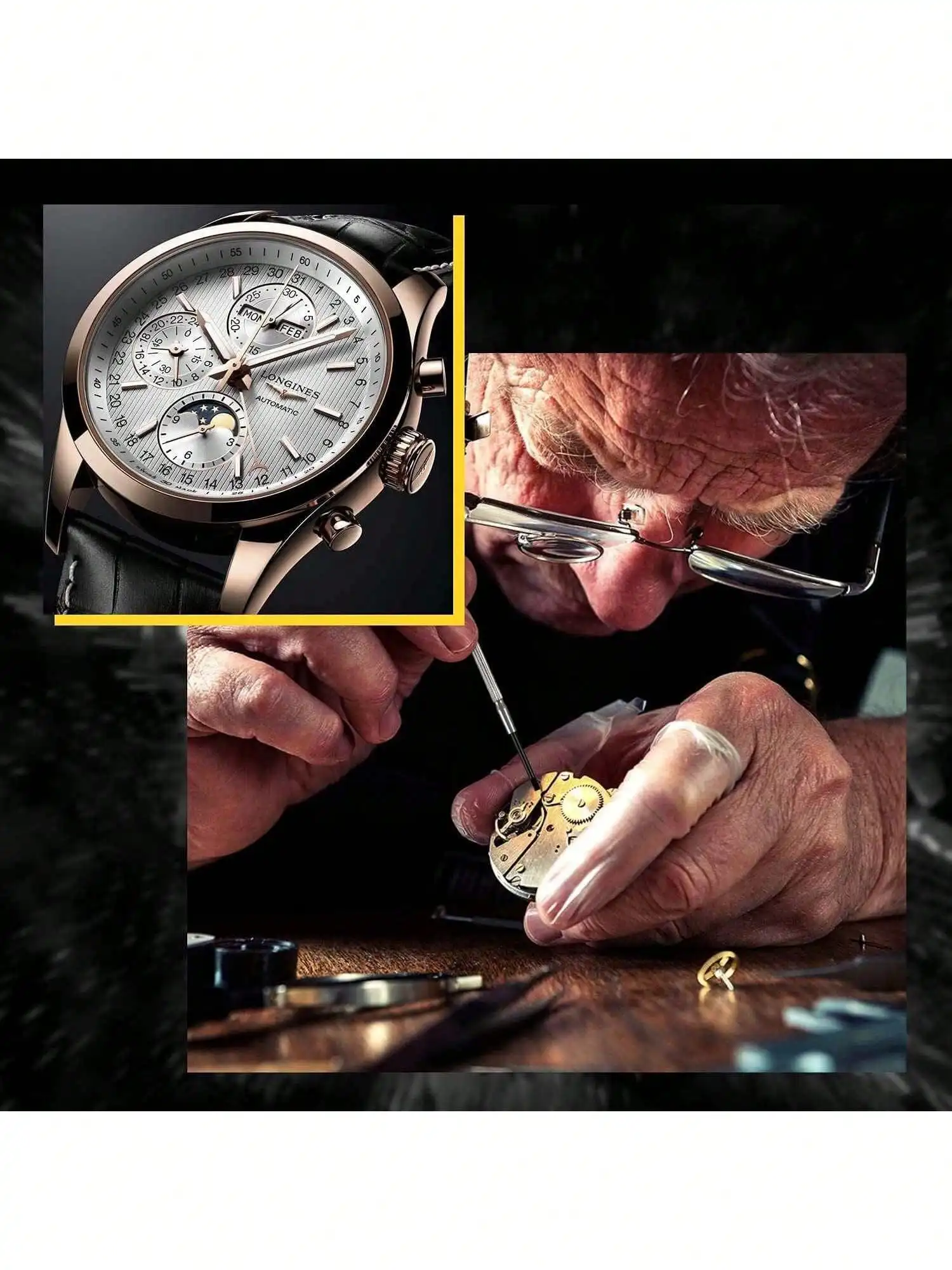 안경 수리 키트 - 안경 수리 도구 상자, 시계 수리 상자 - 정밀 나사가 포함된 안경 나사 키트, 드라이버