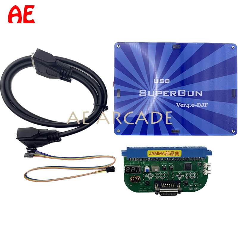 Supergun USB CBOX Ver4.0 – Pour Cartes Arcade JAMMA / IGS / SNK – Jeu Sur écran Moderne